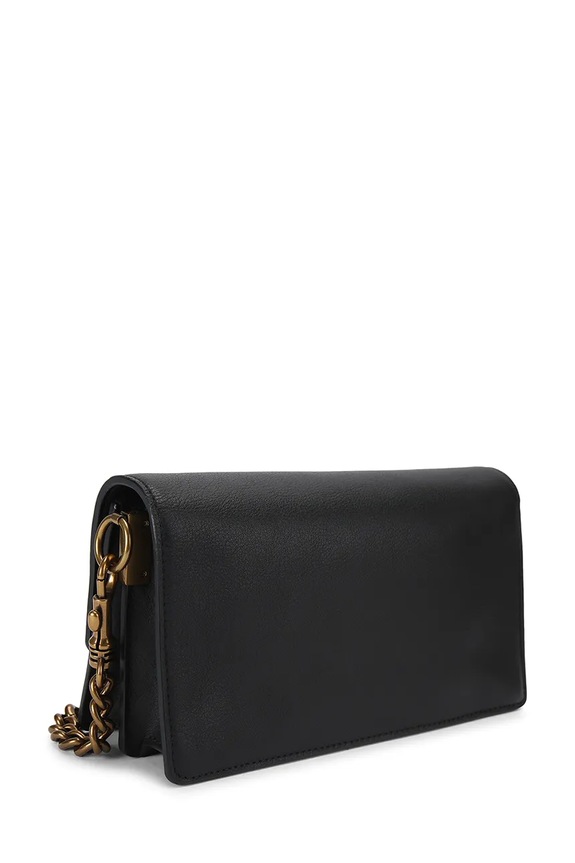 Doplnky Kurt Geiger London crossbody kabelka dámska kožená Sloane Soft Shoulder Bag 5578800109 čierna
