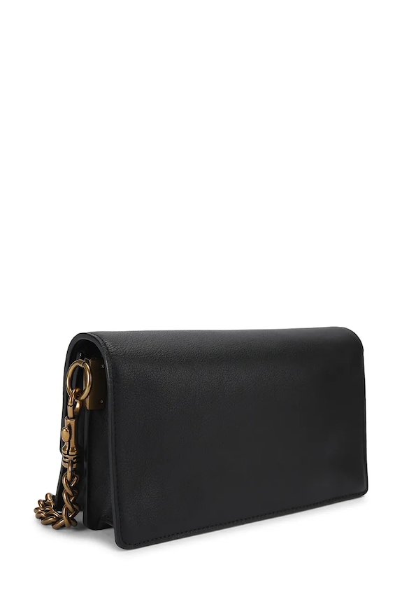 Doplnky Kurt Geiger London crossbody kabelka dámska kožená Sloane Soft Shoulder Bag 5578800109 čierna