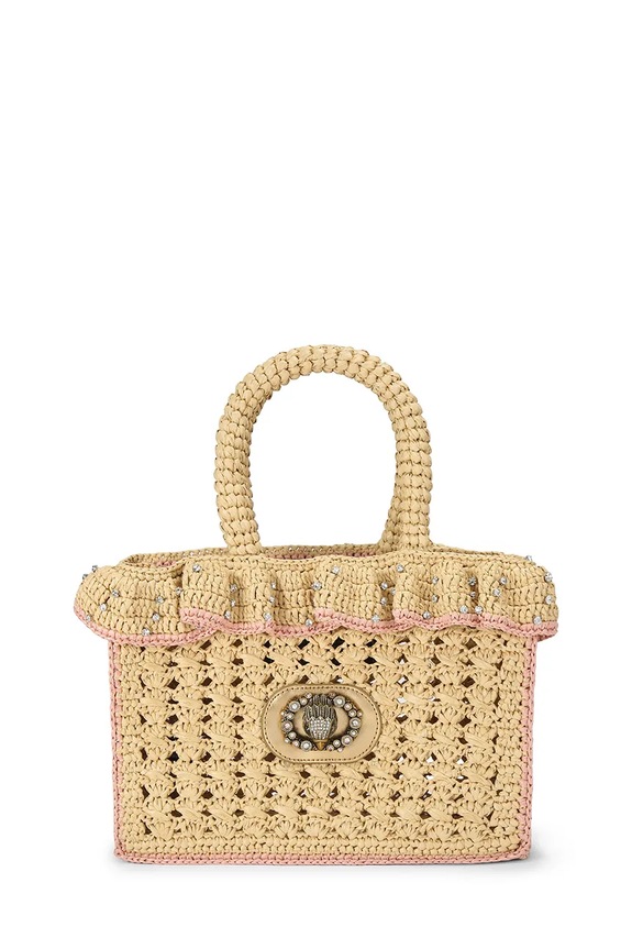 Kurt Geiger London kabelka typu tote dámska Chelsea béžová 5584749999