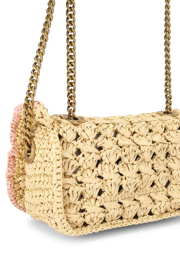 Dodaci Kurt Geiger London torba Chelsea SM Ruffle 5584949999 zlatna