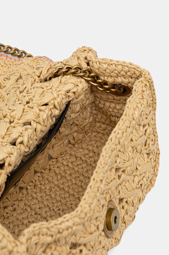 Kurt Geiger London torba Chelsea SM Ruffle 5584949999 zlatna