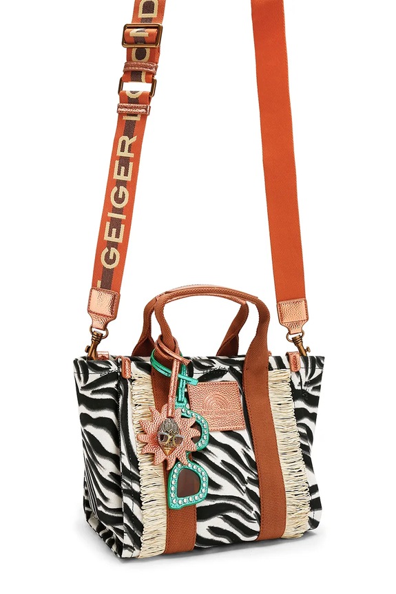 Kurt Geiger London geantă shopper pentru femei, din bumbac 2043801069 alb