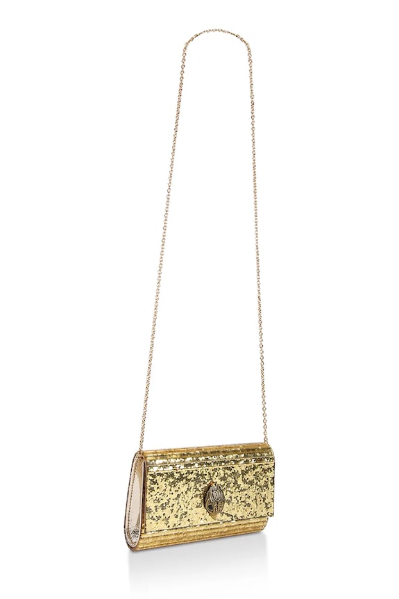 Kurt Geiger London torebka crossbody damska Eagle 8764061979 złoty SS26