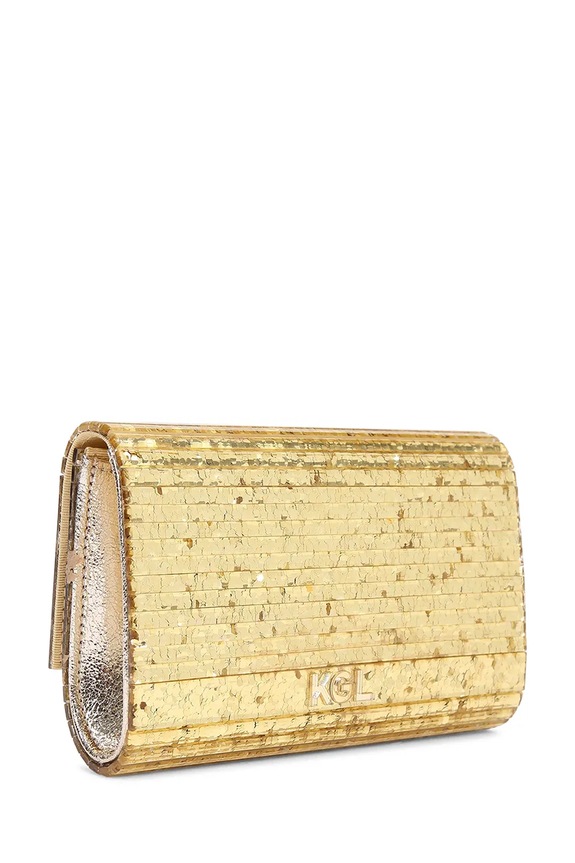 Kurt Geiger London torebka crossbody damska Eagle 8764061979 złoty