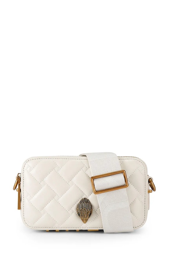 Kurt Geiger London női műbőr keresztpántos táska Kensington bézs 5579641109