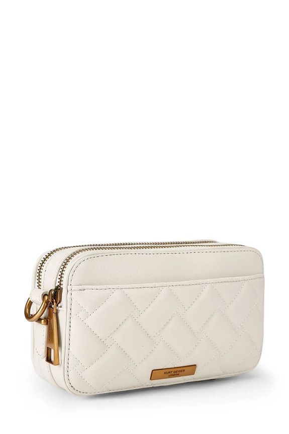 Kiegészítők Kurt Geiger London női műbőr keresztpántos táska Kensington 5579641109 bézs