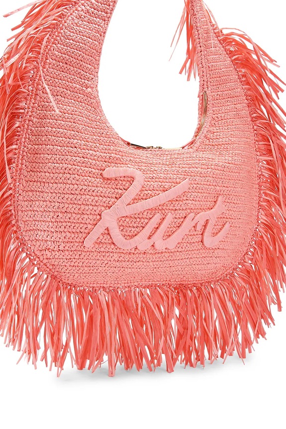 Kurt Geiger London torba za na plažo ženska Hobo Fringe 5562298999 oranžna SS26