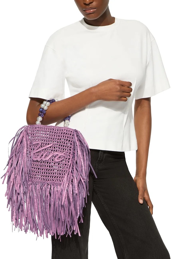 Kurt Geiger London klasična ženska torbica Kurt Mini Tote Fringe 5568895999