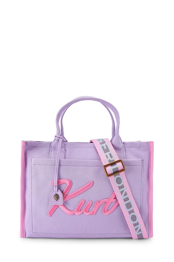 Kurt Geiger London torebka tote damska Kurt Tote fioletowy 5570795609