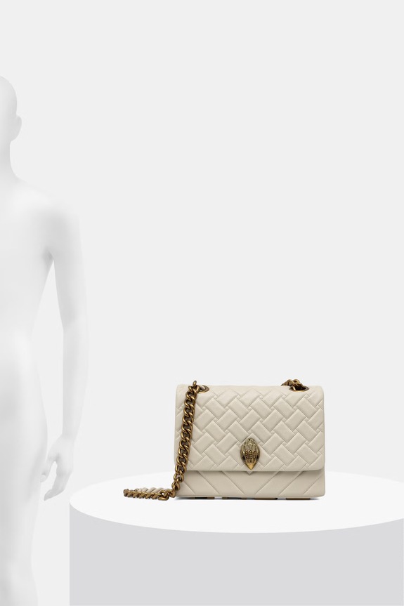 Kurt Geiger London crossbody torba ženska kožna Kensington 5643741109