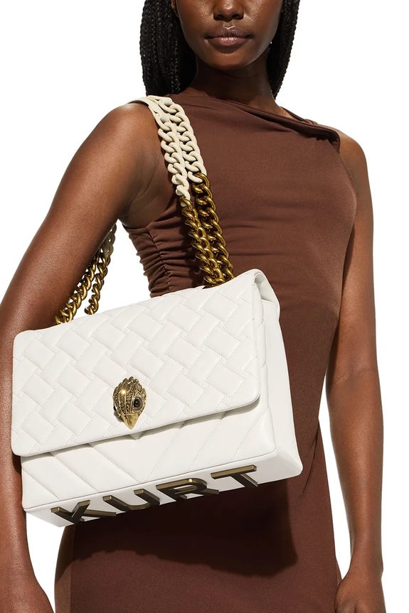 Kurt Geiger London crossbody torba ženska kožna Kensington 5643741109