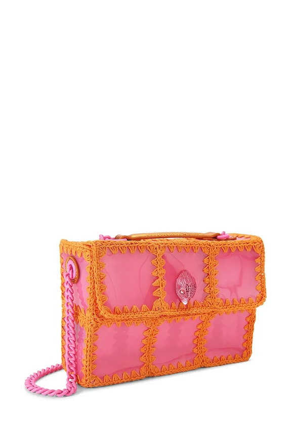 Kurt Geiger London crossbody torba za žene Kensington 5569357999 roza SS26