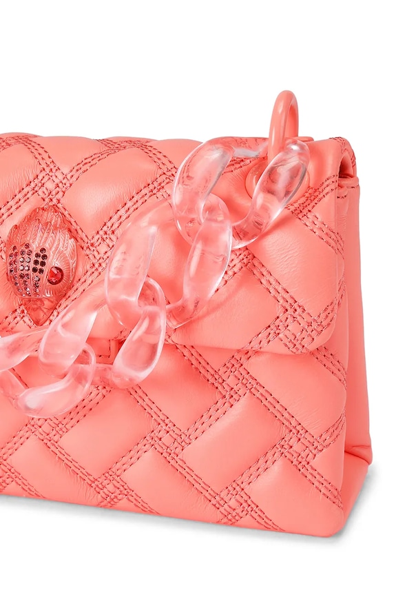 Kurt Geiger London crossbody torba za žene kožna Kensington 5579157109 narančasta