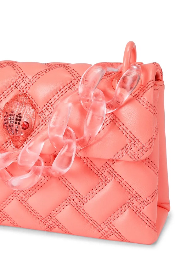 Kurt Geiger London crossbody torba za žene kožna Kensington 5579157109 narančasta