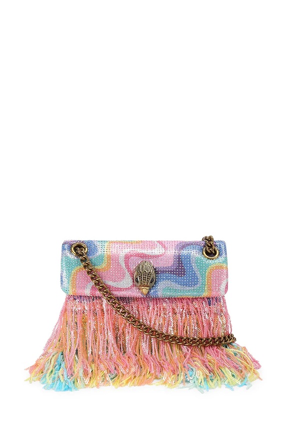 Kurt Geiger London crossbody torba za žene Mini Kensington roza 5020169689