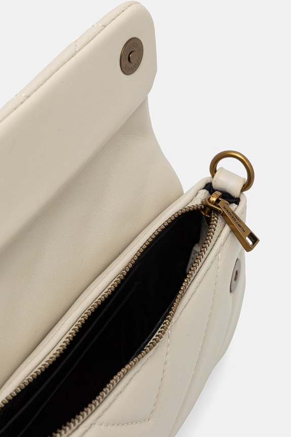 Kurt Geiger London crossbody torba za žene kožna Pickle Shoulder Bag 5579241109 bež