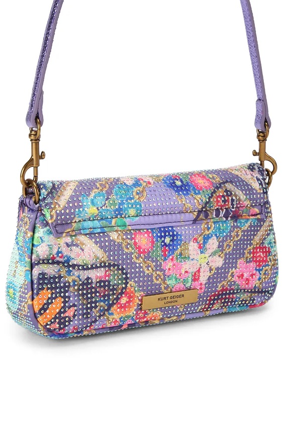 Accessori Kurt Geiger London borsa a tracolla da donna Pickle Shoulder Bag 5579295689 violetto