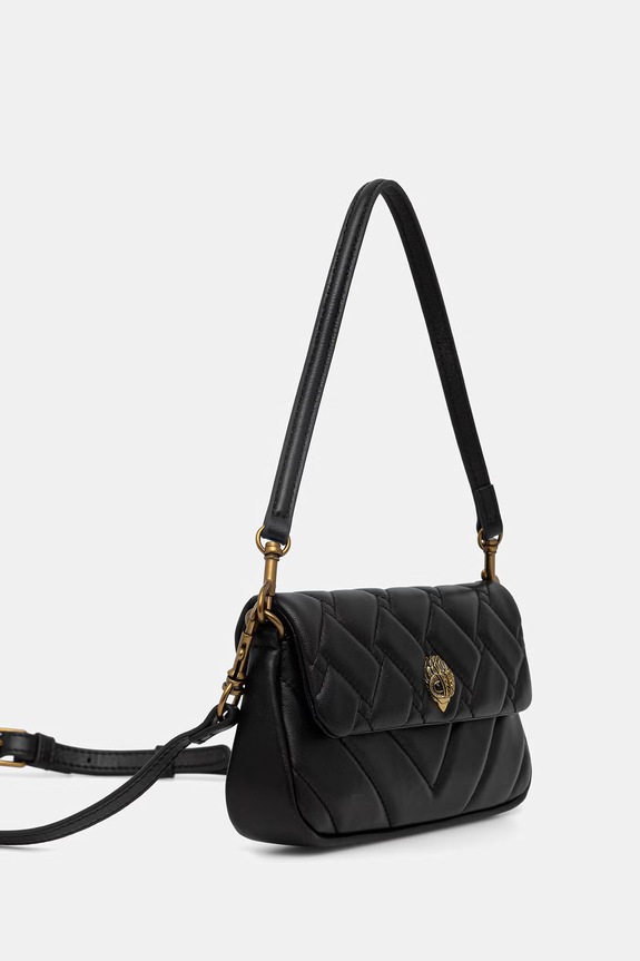 Kurt Geiger London crossbody torba za žene kožna Pickle Shoulder Bag 5579200109 crna SS26