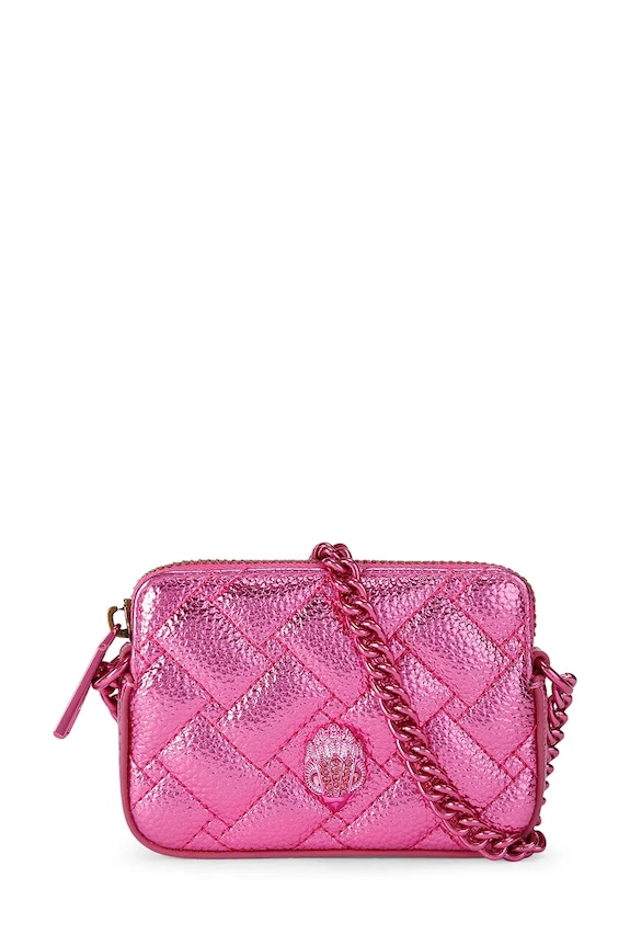 Kurt Geiger London portfel damski Micro Kensington różowy 3735598979