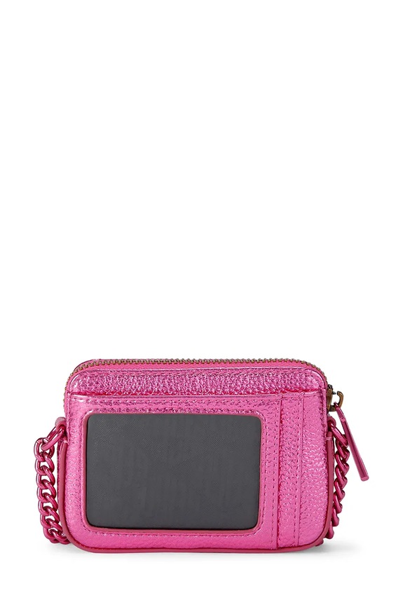 Akcesoria Kurt Geiger London portfel damski Micro Kensington 3735598979 różowy