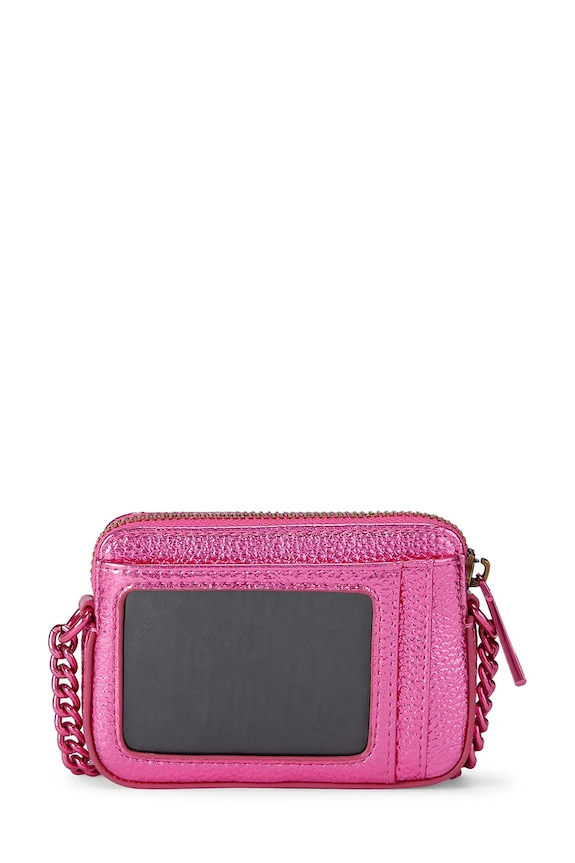 Akcesoria Kurt Geiger London portfel damski Micro Kensington 3735598979 różowy
