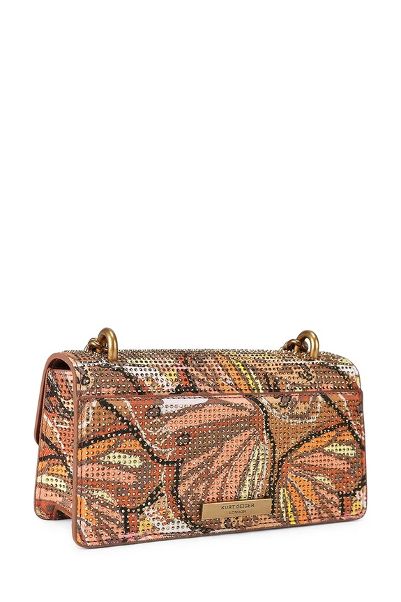 Dodaci Kurt Geiger London crossbody torba za žene Shoreditch 4998239689 smeđa