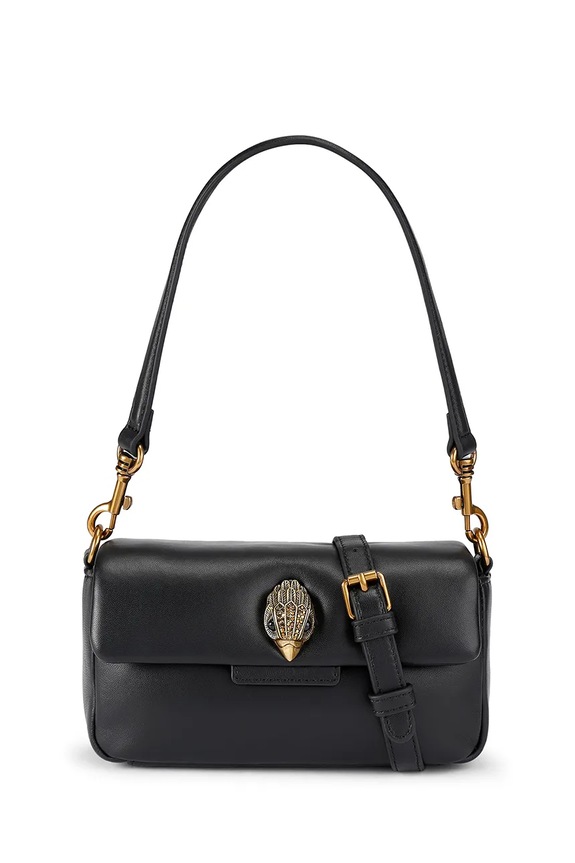 Kurt Geiger London crossbody kabelka dámska kožená Mini Oxford čierna 5586400109