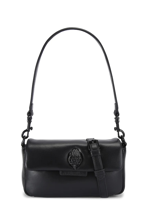 Kurt Geiger London crossbody kabelka dámska kožená Mini Oxford čierna 5586700109