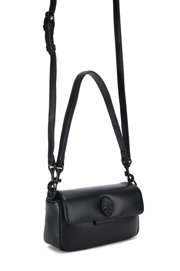 Kurt Geiger London crossbody kabelka dámska kožená Mini Oxford 5586700109 čierna SS26