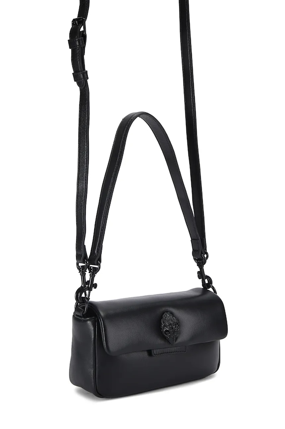 Kurt Geiger London crossbody kabelka dámska kožená Mini Oxford 5586700109 čierna SS26