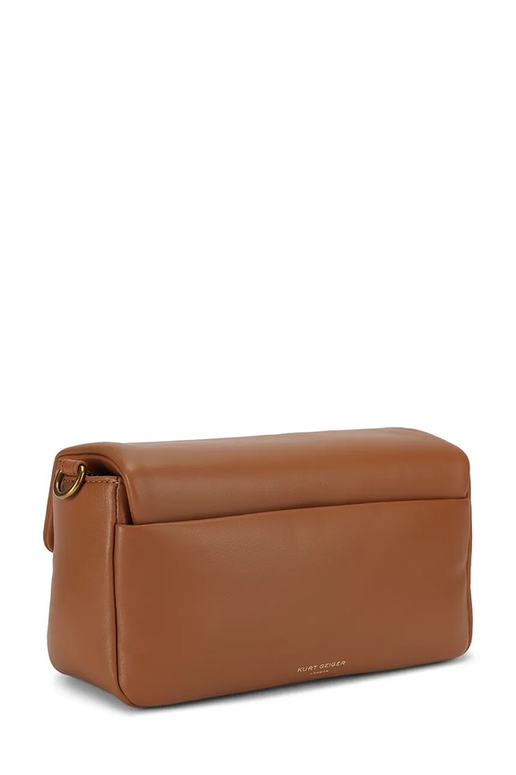 Dodaci Kurt Geiger London torba za žene kožna Oxford 5606836109 smeđa