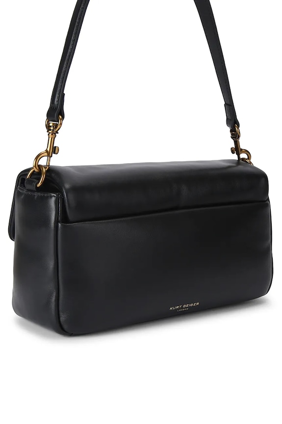 Dodaci Kurt Geiger London torba preko ramena za žene od imitacije kože Oxford 5606800109 crna