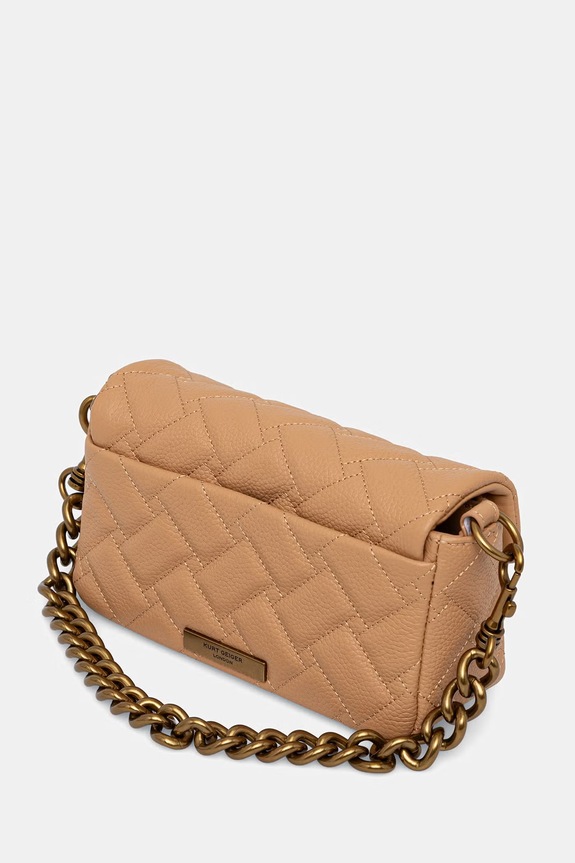 Dodaci Kurt Geiger London crossbody torba za žene kožna Mini Pimlico 5626748109 smeđa