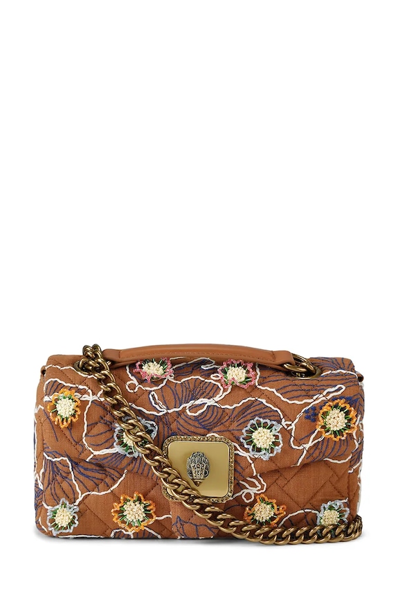 Kurt Geiger London torebka crossbody damska Pimlico brązowy 5374839689