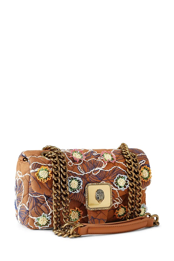 Kurt Geiger London torebka crossbody damska Pimlico 5374839689 brązowy SS26