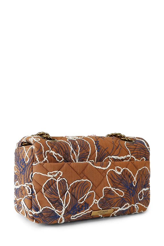 Akcesoria Kurt Geiger London torebka crossbody damska Pimlico 5374839689 brązowy