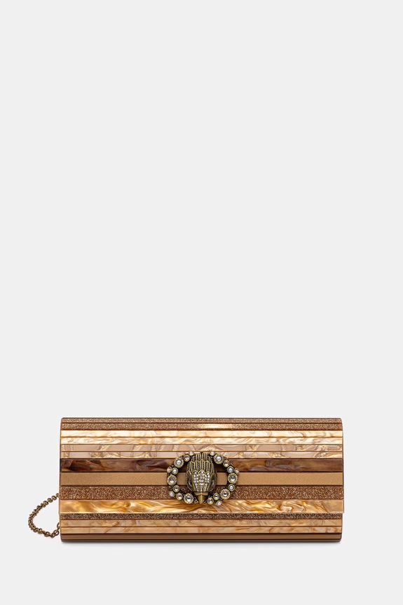 Kurt Geiger London клъч дамски Eagle кафяв 5604468979