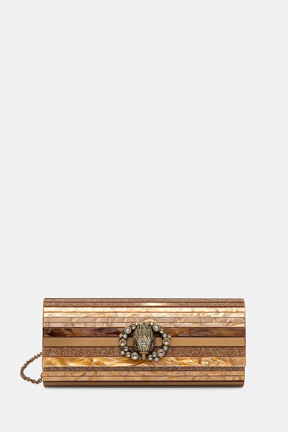 Kurt Geiger London клъч дамски Eagle кафяв 5604468979