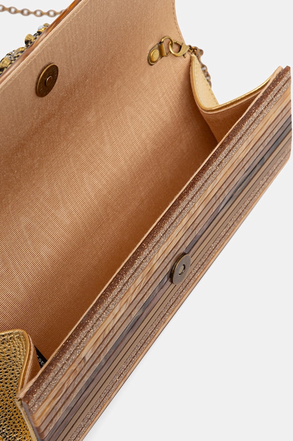 Kurt Geiger London клъч дамски Eagle 5604468979 кафяв