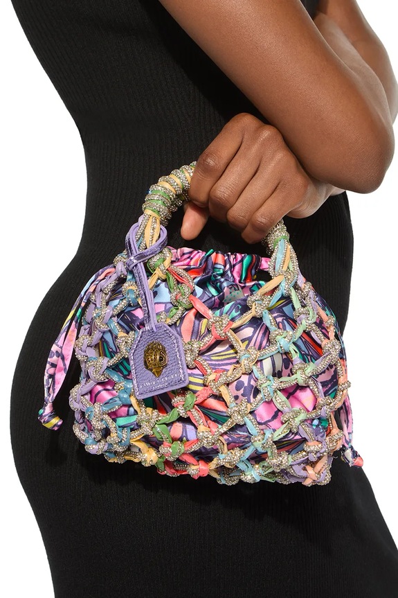 Kurt Geiger London torbica ženska Macrame Crystal Bag 2038295689