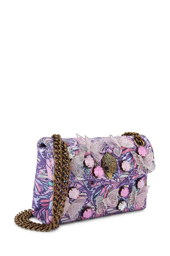 Kurt Geiger London borsa a tracollo da donna Mini Kensington 5588595609 violetto SS26