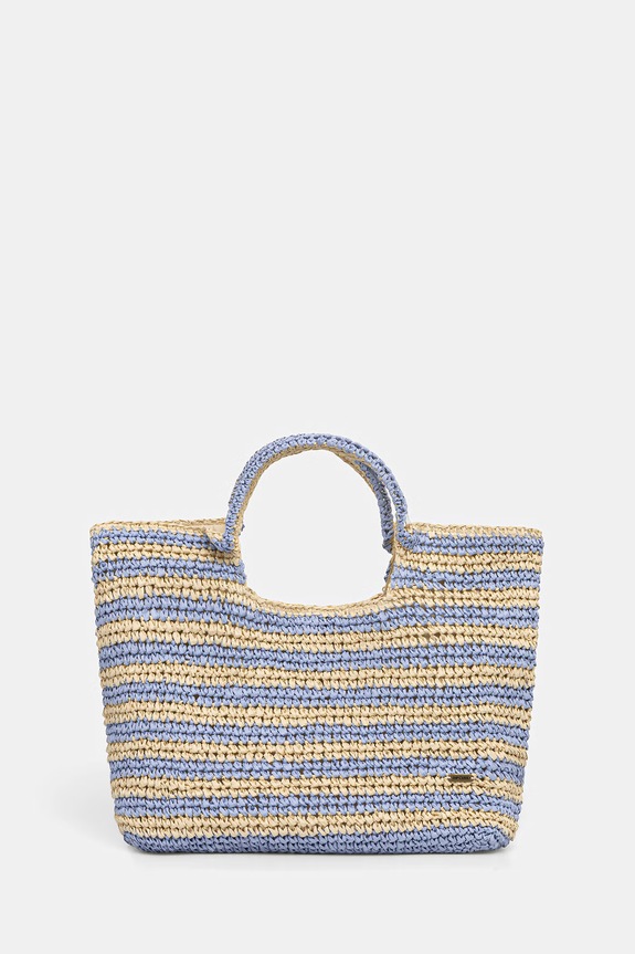 Rip Curl torebka tote damska pleciona CLASSIC SURF niebieski 02YWSB