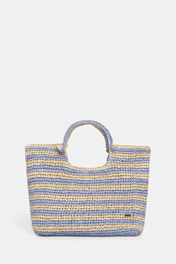 Rip Curl torebka tote damska pleciona CLASSIC SURF niebieski 02YWSB