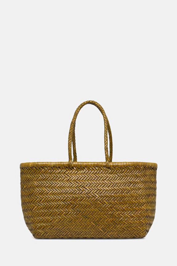 Dragon Diffusion torebka shopper damska skórzana zielony DGS68810
