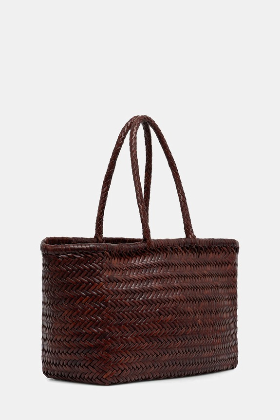 Dragon Diffusion torebka shopper damska skórzana DGS68810 bordowy SS26