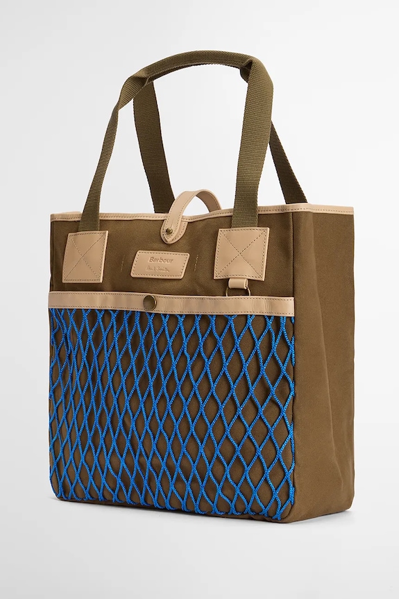 Barbour x Paul Smith Tote Bag geantă tote pentru femei UBA0772SN71 verde SS26