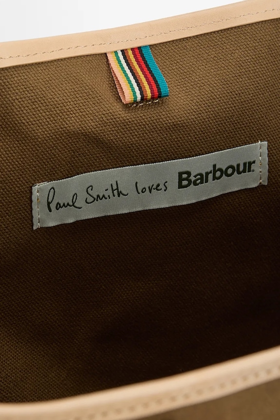Barbour x Paul Smith Tote Bag geantă tote pentru femei UBA0772SN71