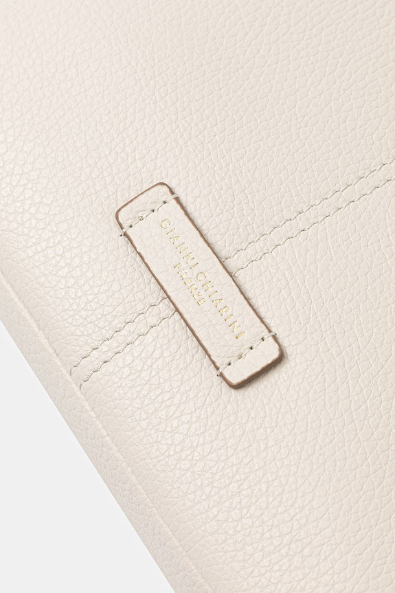 Gianni Chiarini torebka shopper damska skórzana ARYNA beżowy BS.11799/COMM.GRN