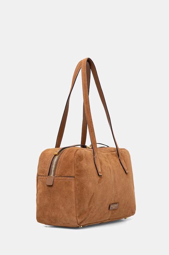Gianni Chiarini geantă pentru femei, din piele întoarsă ARYNA BS.12222.CM.PL maro SS26
