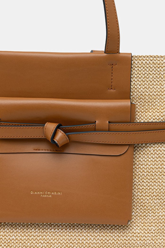 Gianni Chiarini μικρή τσάντα Γυναικεία BELTY μπεζ BS.12136/COMM.TWIST.LS